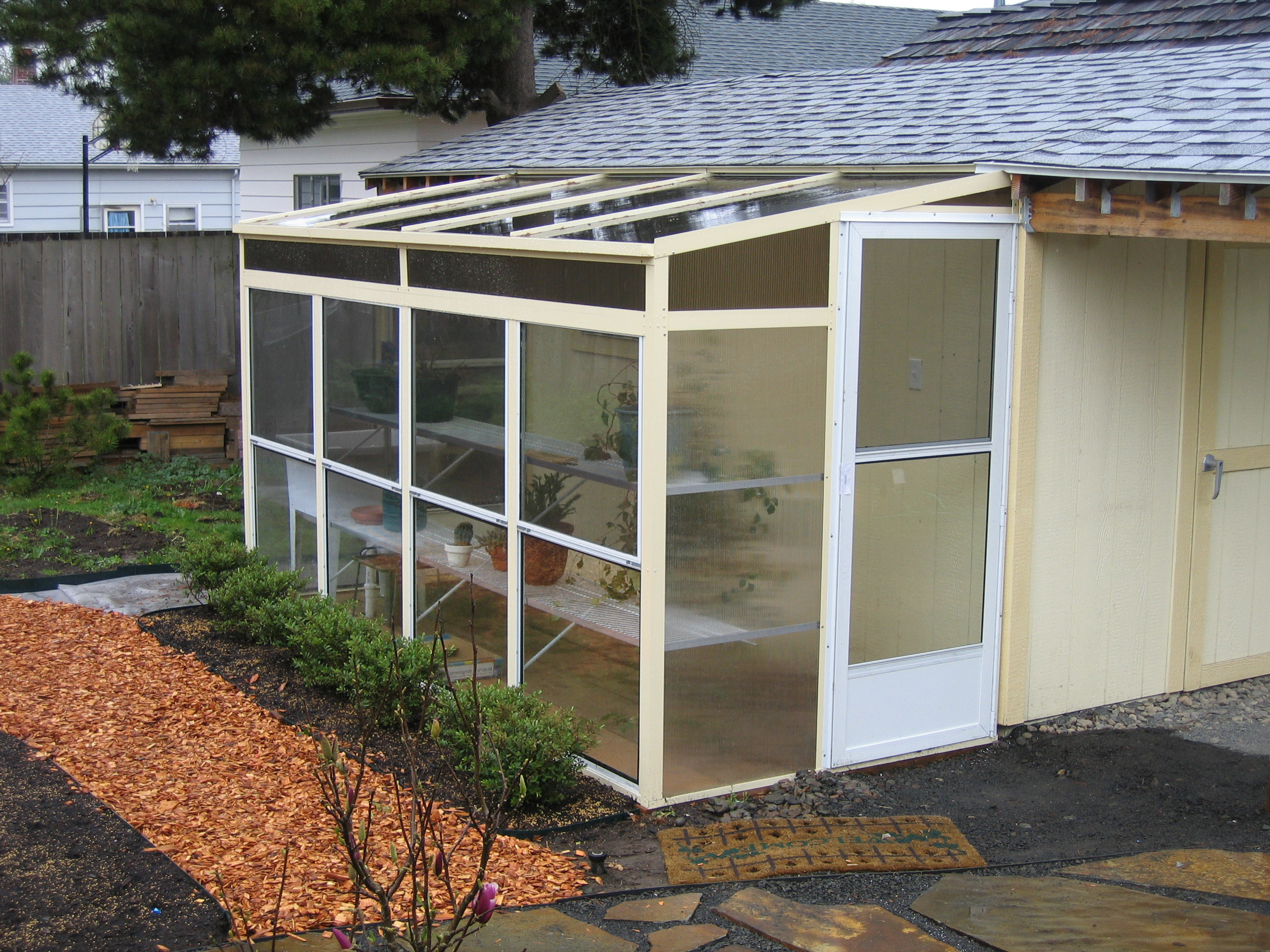 This custom color 5x12 garden room was only $2795